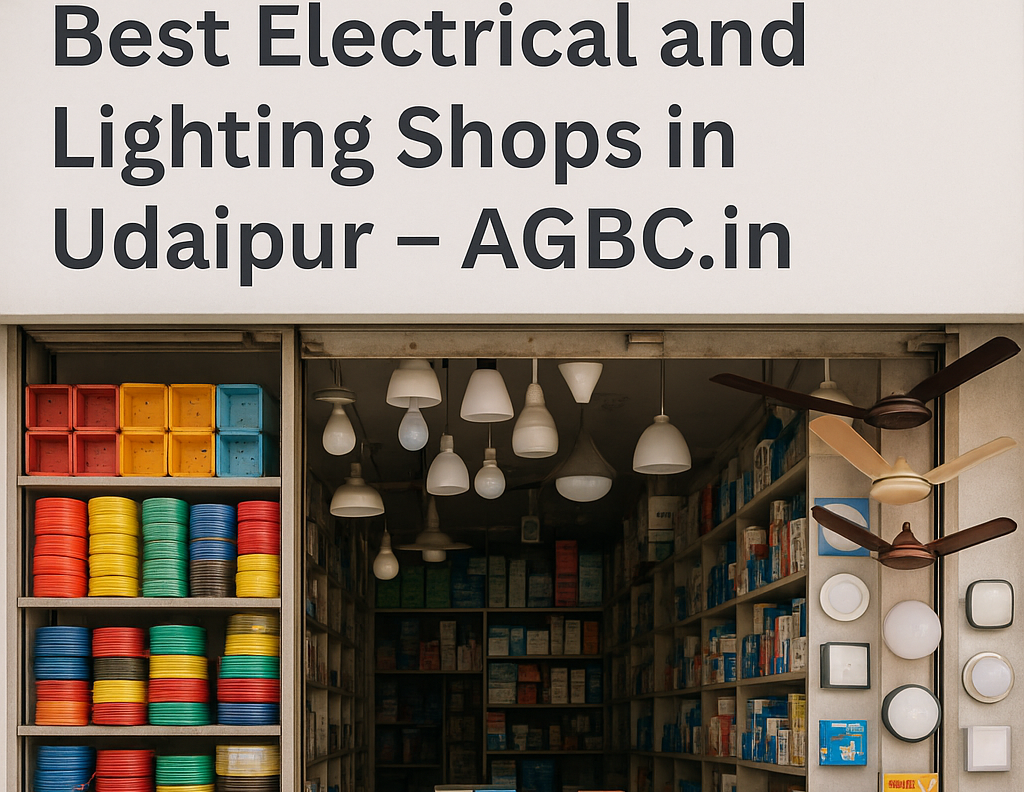 Best Electrical and Lighting Shops in Udaipur – AGBC.in