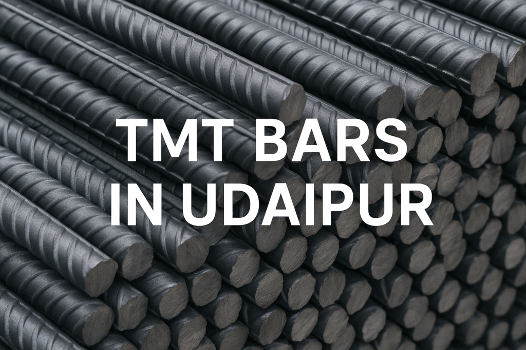 High-quality TMT bars supplier in Udaipur for strong and durable construction at ApnaGhar BuildMart