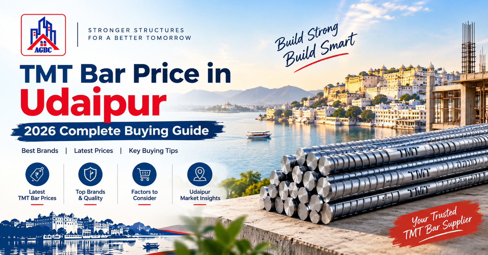 TMT Bar Price in Udaipur: 2026 Complete Buying Guide