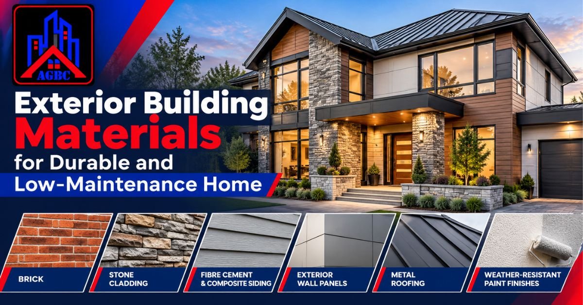10 Exterior Building Materials for Durable and Low-Maintenance Home