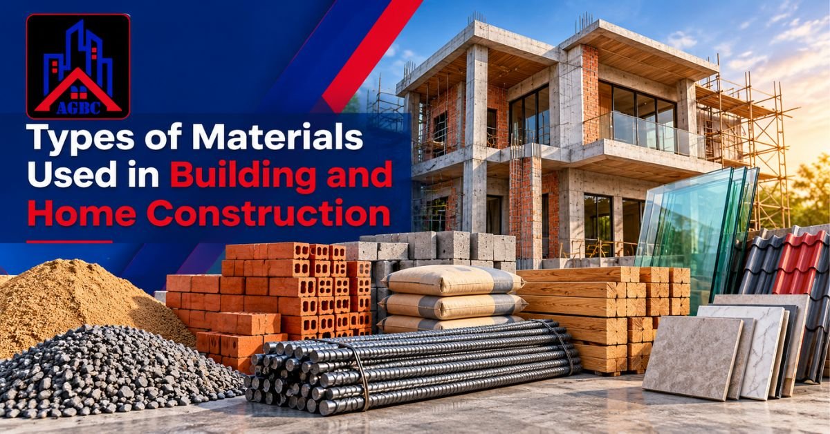 12 Types of Materials Used in Building and Home Construction